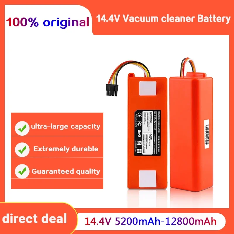 Original BRR-2P4S-5200S Robotic Vacuum Cleaner Replacement Battery For Xiaomi Roborock S55 S60 S65 S50 S51 Parts BRR-2P4S-5200D
Original BRR-2P4S-5200S Robotic Vacuum Cleaner Replacement Battery For Xiaomi Roborock S55 S60 S65 S50 S51 Parts BRR-2P4S-5200D