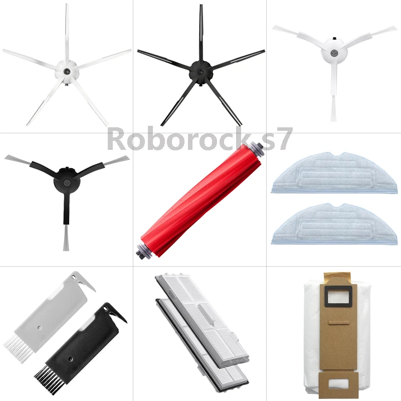 Hepa Filter Side Brush Mop Cloth Main Brush Dust Bag Accessorie For Xiaomi Roborock S7 T7s Plus Robot Vacuum Cleaner Spare Parts
Hepa Filter Side Brush Mop Cloth Main Brush Dust Bag Accessorie For Xiaomi Roborock S7 T7s Plus Robot Vacuum Cleaner Spare Parts