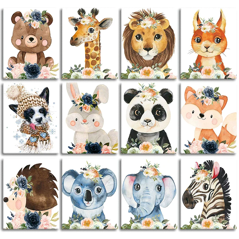 GATYZTORY Frame DIY Painting By Numbers Kit Handpainted Artwork Oil Painting Lovely Animals Unique Gift For Home Decor 40x50cm
GATYZTORY Frame DIY Painting By Numbers Kit Handpainted Artwork Oil Painting Lovely Animals Unique Gift For Home Decor 40x50cm