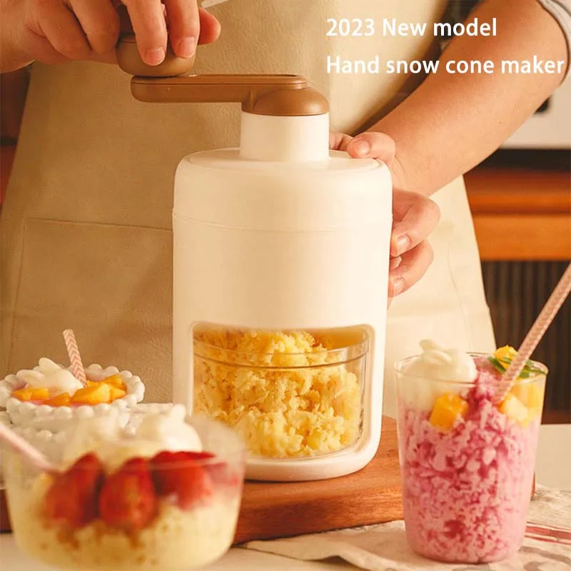2023 New Hand Shaved Ice Machine Household Small Continuous Ice Ice Maker Manual Diy Milkshake Sand Ice Breaker Kitchen Tools
2023 New Hand Shaved Ice Machine Household Small Continuous Ice Ice Maker Manual Diy Milkshake Sand Ice Breaker Kitchen Tools
