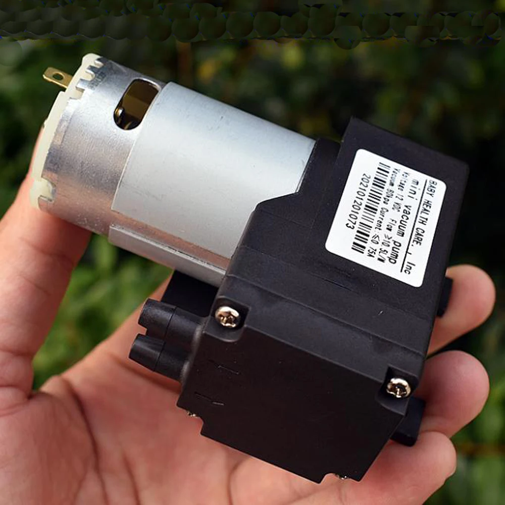 DC 12V 10.5L/M - 80KPa Mini Vacuum Air Pump Large Flow High Pressure Air Pump Negative Pressure Suction Diaphragm Vacuum Pump
DC 12V 10.5L/M - 80KPa Mini Vacuum Air Pump Large Flow High Pressure Air Pump Negative Pressure Suction Diaphragm Vacuum Pump