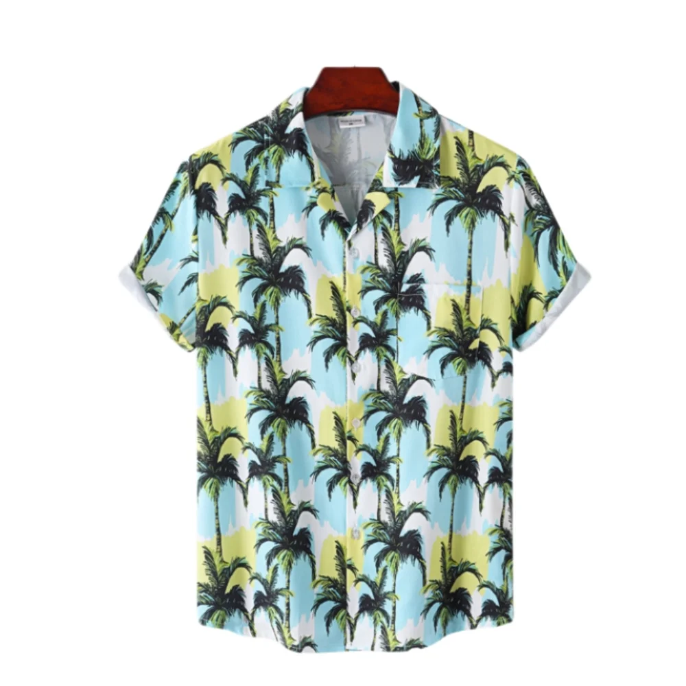 Summer Fashion Hawaiian Shirt Coconut Tree Pattern 3D Printing Men's Shirt Unisex Harajuku Street Casual Short Sleeve Shirt Top
Summer Fashion Hawaiian Shirt Coconut Tree Pattern 3D Printing Men's Shirt Unisex Harajuku Street Casual Short Sleeve Shirt Top
