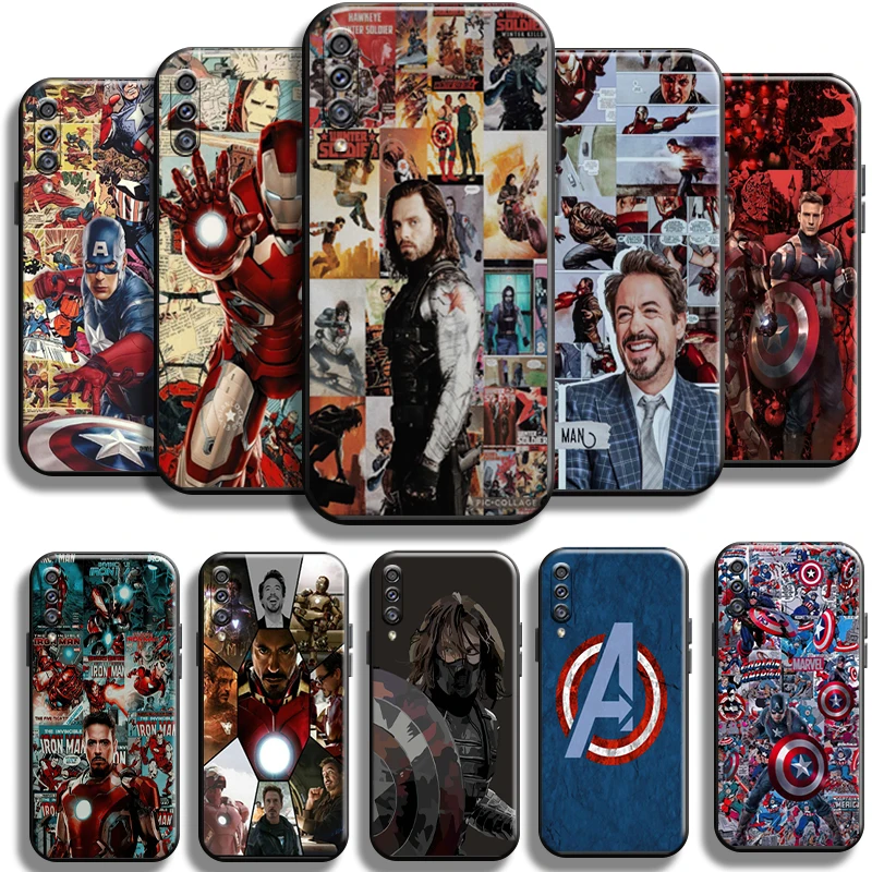 Captain America Iron Man Winter Soldier For Samsung Galaxy A50 Phone Case Back Shell Soft Coque Cases Black Full Protection
Captain America Iron Man Winter Soldier For Samsung Galaxy A50 Phone Case Back Shell Soft Coque Cases Black Full Protection