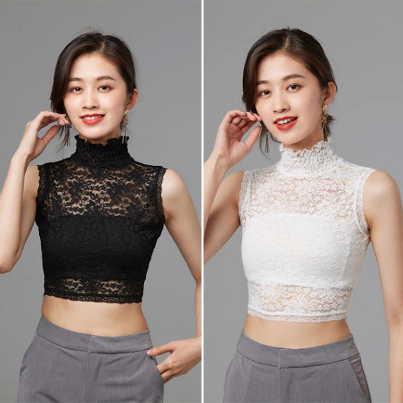 Basic Tops Mini Cape False Collar Lace Vest Covering Collar Light Weight All-matching Fashion Elegant Style Detachable Tank Tops
Basic Tops Mini Cape False Collar Lace Vest Covering Collar Light Weight All-matching Fashion Elegant Style Detachable Tank Tops