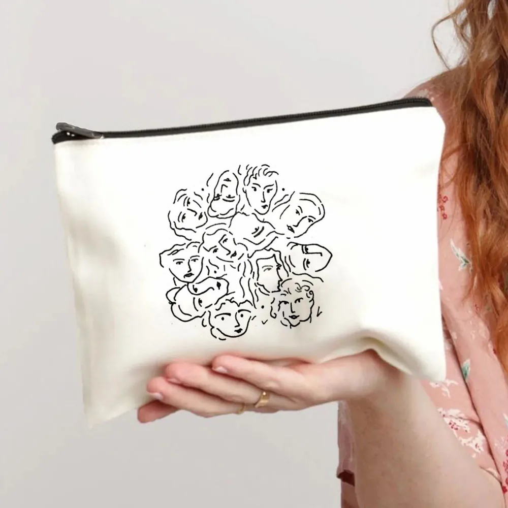 Elio Oliver Girl Makeup Bag Female Pattern Classic Organizer Bag Lady Pouches for Travel Bags Pouch Women's Cosmetic Bag
Elio Oliver Girl Makeup Bag Female Pattern Classic Organizer Bag Lady Pouches for Travel Bags Pouch Women's Cosmetic Bag