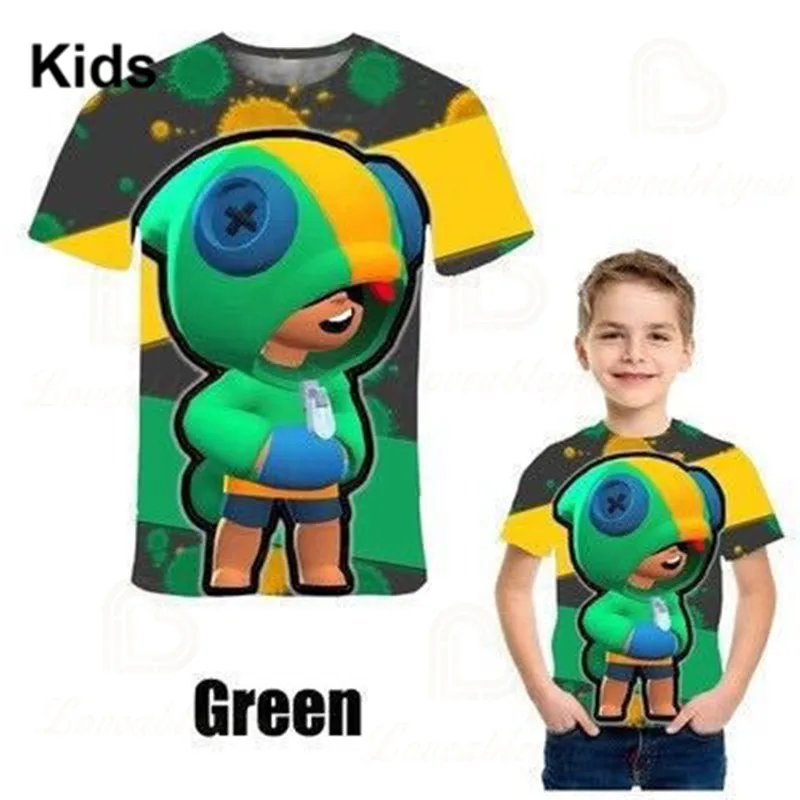 3D Stars T Shirts Boys Girls Cartoon Tops Baby Clothes Shark Leon Crow Shelly 8 To 19 Years Kids Fashion Shooter Game Tshirts
3D Stars T Shirts Boys Girls Cartoon Tops Baby Clothes Shark Leon Crow Shelly 8 To 19 Years Kids Fashion Shooter Game Tshirts