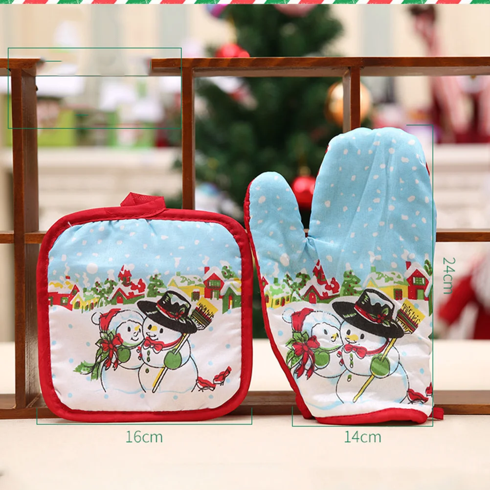 2 Grilling Mitt Cooking Mitt Heat Resistant Mitts Snowman Oven Barbecue Holiday Oven Mitts
2 Grilling Mitt Cooking Mitt Heat Resistant Mitts Snowman Oven Barbecue Holiday Oven Mitts