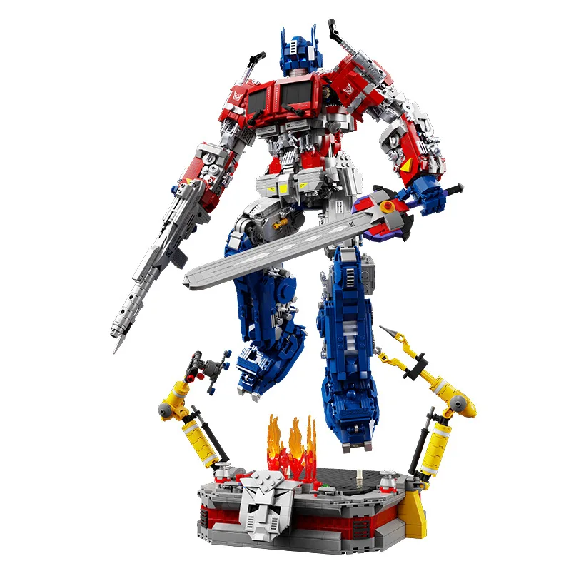New Transformers Optimus Prime Robot Building Blocks DIY Assembly Big Robot Model Toys Boy Toys Christmas Gift For Children
New Transformers Optimus Prime Robot Building Blocks DIY Assembly Big Robot Model Toys Boy Toys Christmas Gift For Children