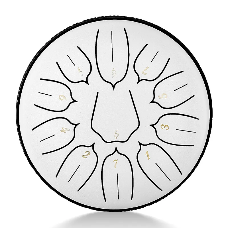 Factory OEM new style lotus flower 6 inch 11 notes steel tongue percussion drum for yoga meditation
Factory OEM new style lotus flower 6 inch 11 notes steel tongue percussion drum for yoga meditation