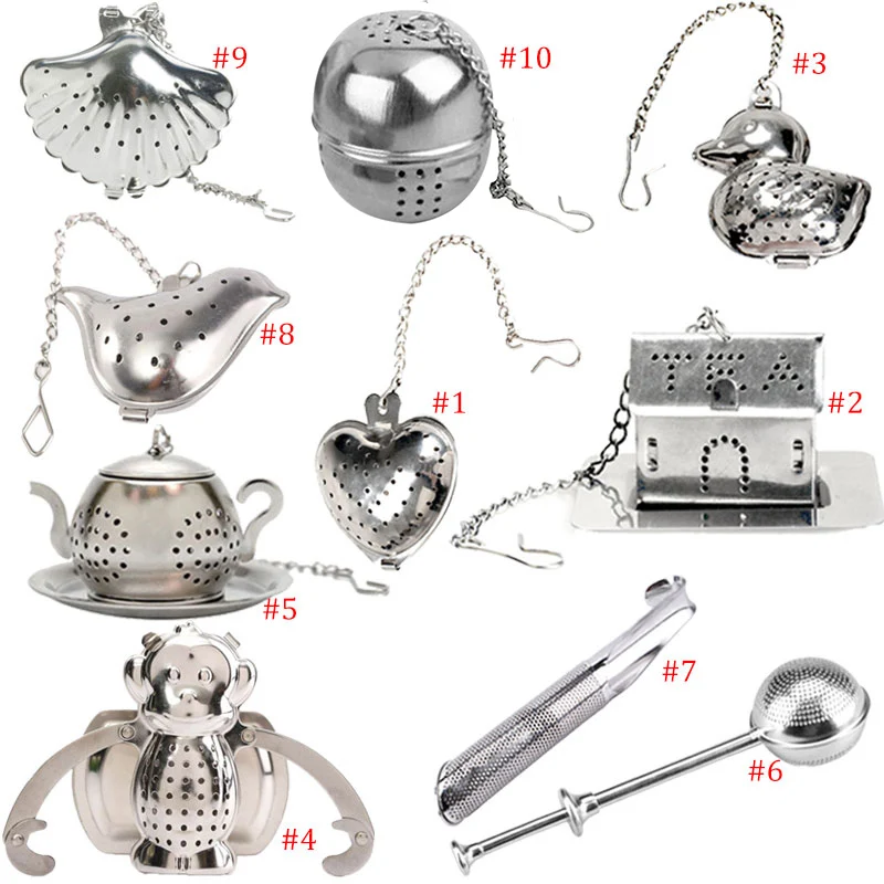 Tea Strainers Infuser Stainless Steel Tea Ball Filter With Chain Cartoon Teaspoon Soup Filter Teaware Tea Maker Kitchen Gadget
Tea Strainers Infuser Stainless Steel Tea Ball Filter With Chain Cartoon Teaspoon Soup Filter Teaware Tea Maker Kitchen Gadget