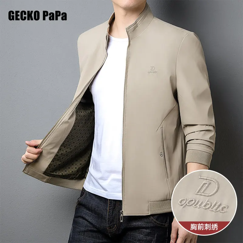 Мужская деловая однотонная верхняя одежда, мужские куртки на молнии, уличная одежда, новинка, мужское весеннее тонкое пальто, мужская одежд...
Мужская деловая однотонная верхняя одежда, мужские куртки на молнии, уличная одежда, новинка, мужское весеннее тонкое пальто, мужская одежд...