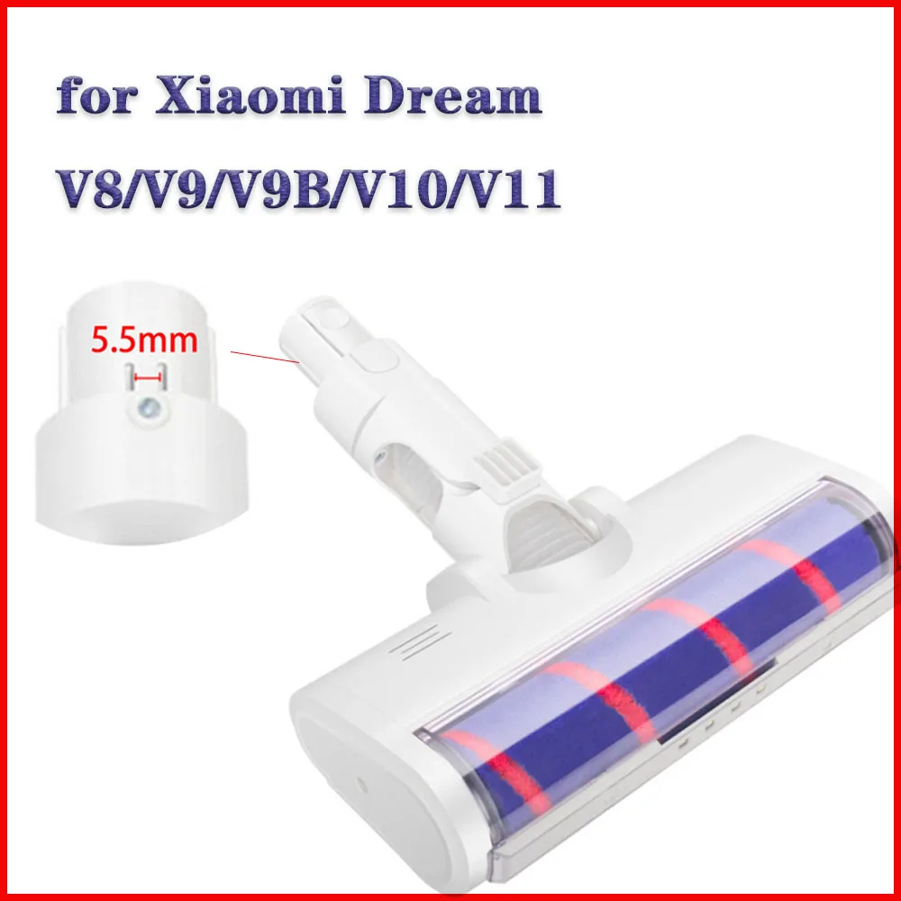 Electric Brush Head Roll Brush for Xiaomi Dream V8/V9B/V9P/V10/V11/G9 Xiaomi K10/G10 Xiaomi 1C Vacuum Cleaner Parts
Electric Brush Head Roll Brush for Xiaomi Dream V8/V9B/V9P/V10/V11/G9 Xiaomi K10/G10 Xiaomi 1C Vacuum Cleaner Parts