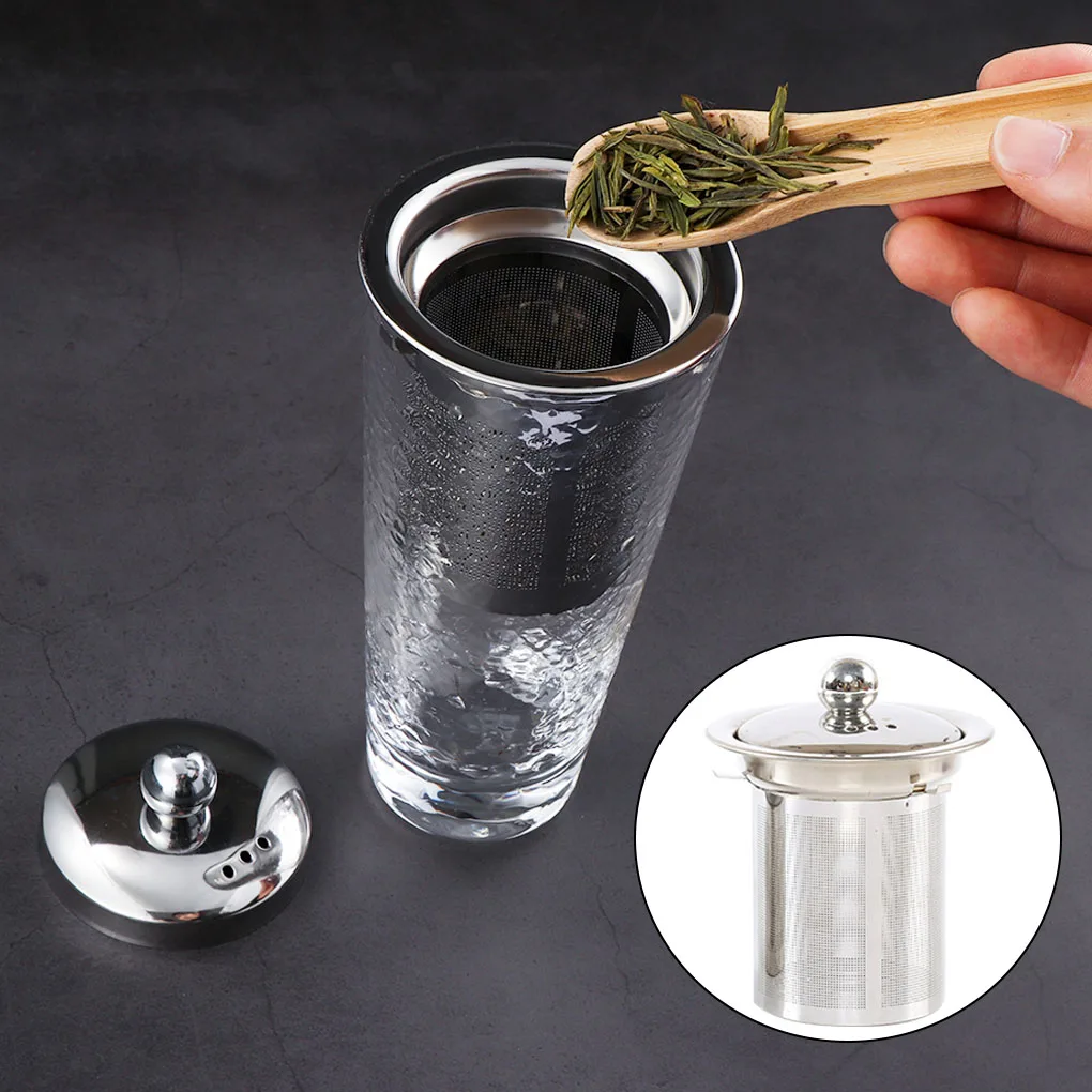 Tea Infuser with Lid Stainless Steel Teapot Kettle Loose Leaf Fine Mesh Strainer Tea Filter
Tea Infuser with Lid Stainless Steel Teapot Kettle Loose Leaf Fine Mesh Strainer Tea Filter