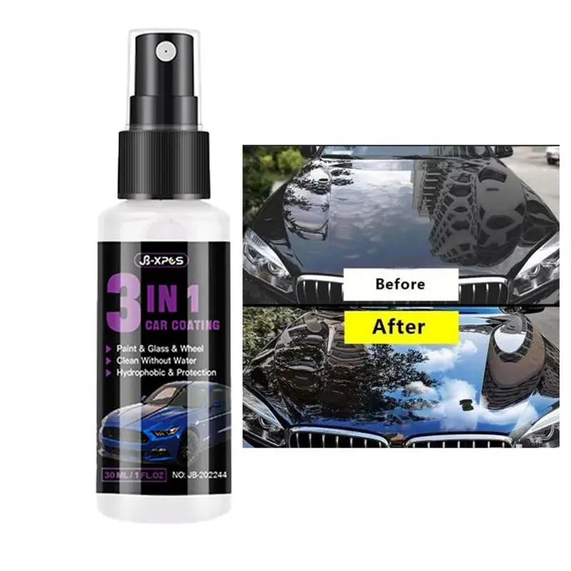 Ceramic Spray For Cars 3-in-1 Quick Coat Ceramic Coating Spray Ceramic Spray Hydrophobic Formula And Uv Protectant Wax For Car
Ceramic Spray For Cars 3-in-1 Quick Coat Ceramic Coating Spray Ceramic Spray Hydrophobic Formula And Uv Protectant Wax For Car
