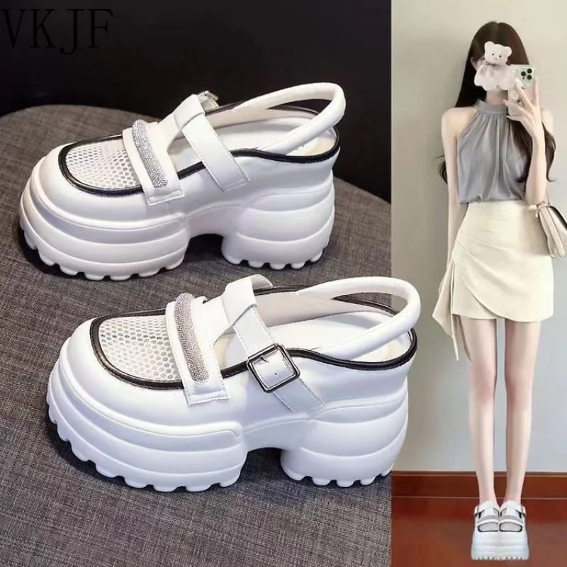 Platform Chunky Heel Goth Sandals For Women Girls Roman Buckle Strap Block Chunky Heel New Summer Open Toe Casual Shoes
Platform Chunky Heel Goth Sandals For Women Girls Roman Buckle Strap Block Chunky Heel New Summer Open Toe Casual Shoes