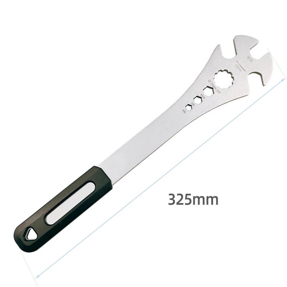 6 In 1 Pedal Wrench Lock Pedal Bicycle Repair Tool 325mm Use For 1.15mm 9/16 Inch Pedal Removal Installation Tool
6 In 1 Pedal Wrench Lock Pedal Bicycle Repair Tool 325mm Use For 1.15mm 9/16 Inch Pedal Removal Installation Tool