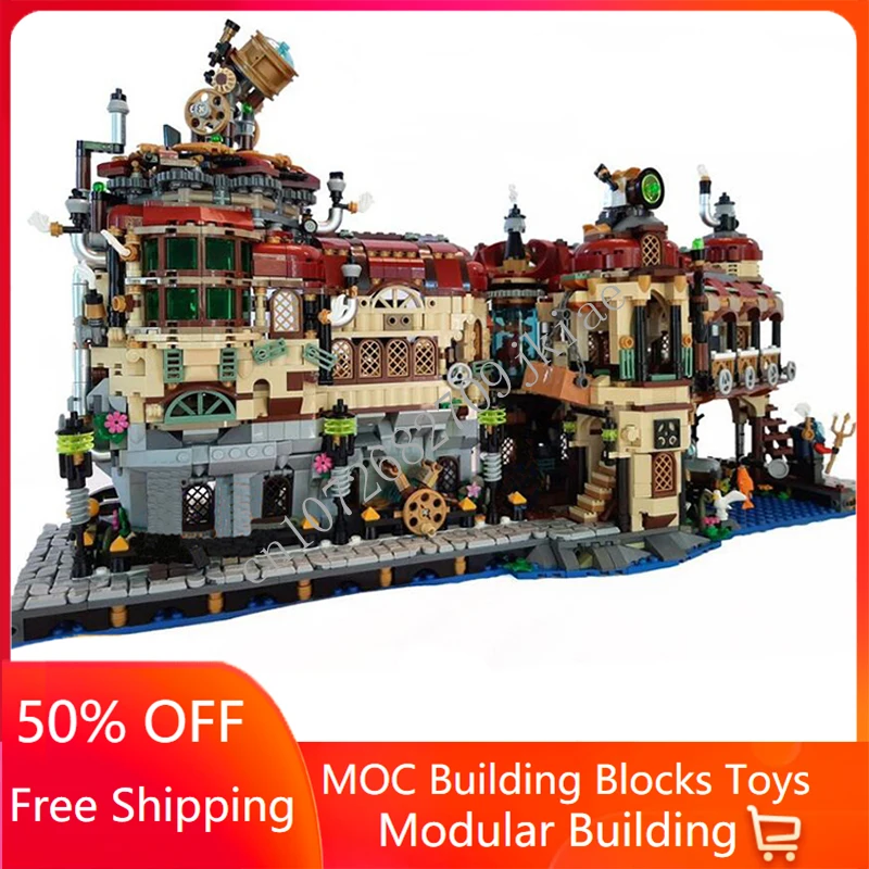 3457PCS Customized MOC Modular The Exploratorium street view Model Building Blocks Bricks Children birthday toys Christmas gifts
3457PCS Customized MOC Modular The Exploratorium street view Model Building Blocks Bricks Children birthday toys Christmas gifts