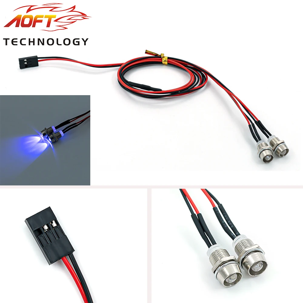 2 LED Blue Lights Kit for 1/10 1/8 HSP Redcat RC4WD Tamiya Axial SCX10 D90 HPI RC Model Drift Crawler Car Car Light
2 LED Blue Lights Kit for 1/10 1/8 HSP Redcat RC4WD Tamiya Axial SCX10 D90 HPI RC Model Drift Crawler Car Car Light