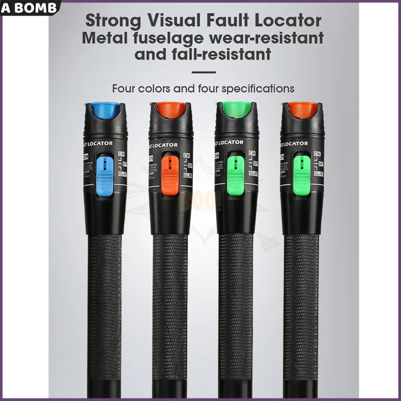 30MW FTTH Fiber Optic Pen Type Red Laser Fiber Light VFL Visual Fault Locator Optical Cable Tester 5-30KM Range Free Shipping
30MW FTTH Fiber Optic Pen Type Red Laser Fiber Light VFL Visual Fault Locator Optical Cable Tester 5-30KM Range Free Shipping