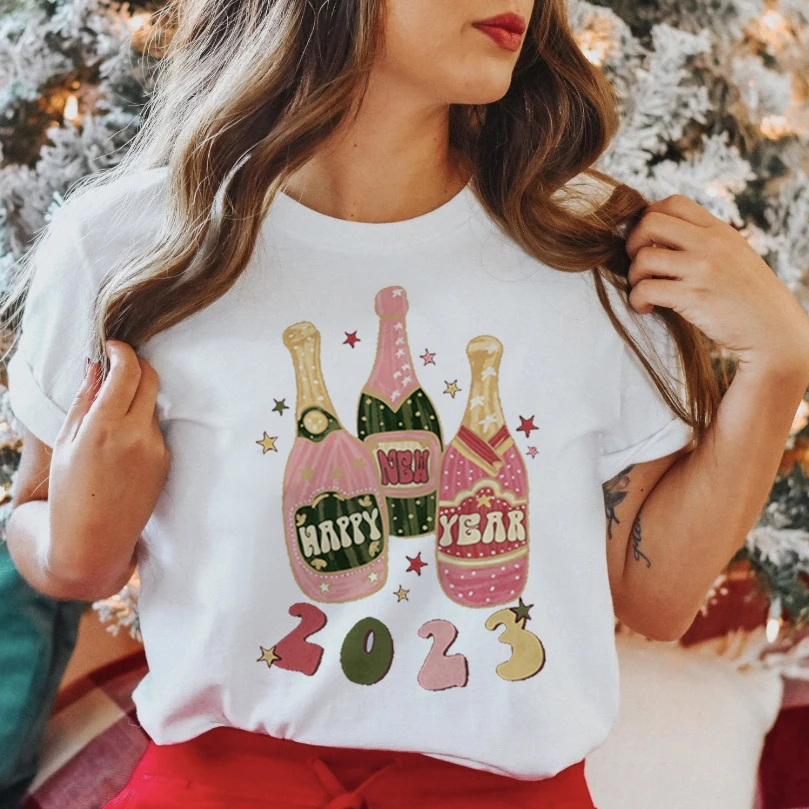 

Женская футболка с коротким рукавом, графическая футболка 90-х годов с надписью и рождественской чашкой, топ, модная футболка с мультяшным пр...