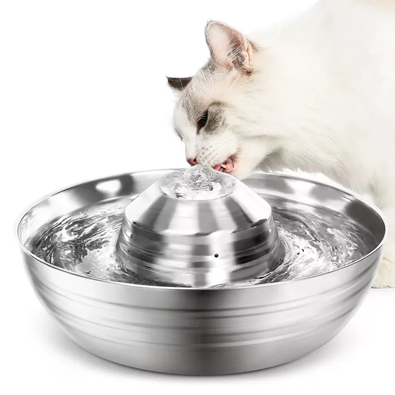 Stainless Steel Pet Fountain Automatic Drinking Fountain Non-Slip Water Bowl for Pet Dogs Cats Water Dispenser Bowl Dog Feeders
Stainless Steel Pet Fountain Automatic Drinking Fountain Non-Slip Water Bowl for Pet Dogs Cats Water Dispenser Bowl Dog Feeders