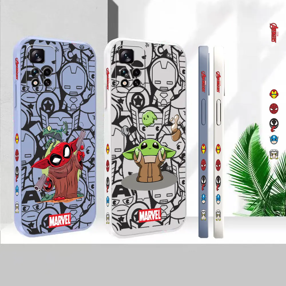 Liquid For Redmi Note 12 11 11T 11R 11E 11S 11T 10 10T 9 9S 9T 8 7 7S Pro Plus Max 5G Cover Marvel Baby Yoda Cartoon Case Funda
Liquid For Redmi Note 12 11 11T 11R 11E 11S 11T 10 10T 9 9S 9T 8 7 7S Pro Plus Max 5G Cover Marvel Baby Yoda Cartoon Case Funda