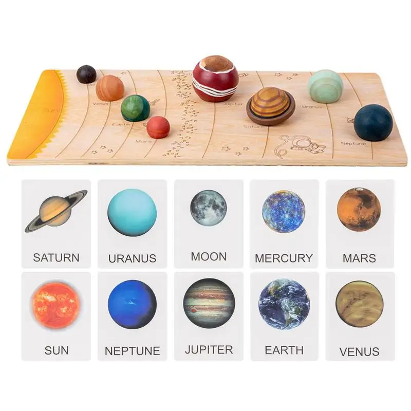 Wooden Solar System Puzzle Kids Board Game For Children Boys Girls Gifts Educational Learning 8 Planets Wood Pieces Great Gifts
Wooden Solar System Puzzle Kids Board Game For Children Boys Girls Gifts Educational Learning 8 Planets Wood Pieces Great Gifts