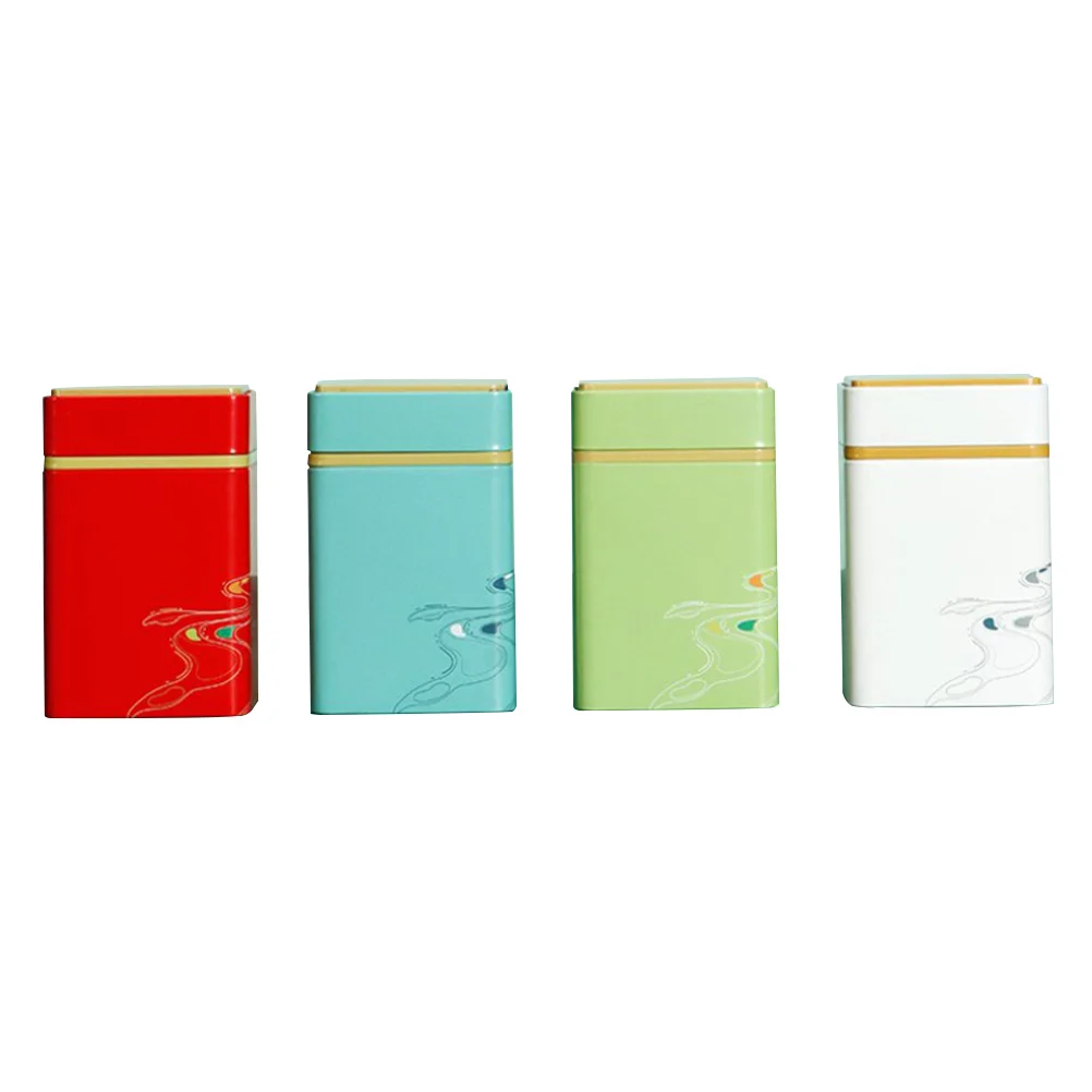 4pcs Tinplate Tea Jar Multipurpose Tinplate Coffee Bean Jar Tea Canister Candy Jar Chinese Style Tea Jar for Home Dorm
4pcs Tinplate Tea Jar Multipurpose Tinplate Coffee Bean Jar Tea Canister Candy Jar Chinese Style Tea Jar for Home Dorm