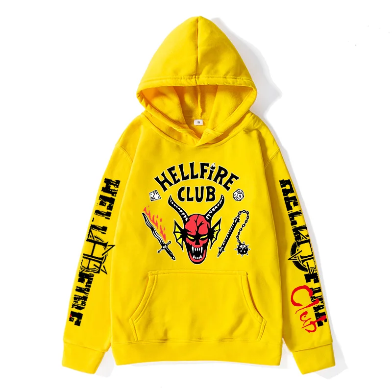 2022 Stranger Things 4 Cotton Hoodies Cartoon Graphic Hellfire Club Long Sleeves Sweatshirts Printed Fleece Sweatshirt
2022 Stranger Things 4 Cotton Hoodies Cartoon Graphic Hellfire Club Long Sleeves Sweatshirts Printed Fleece Sweatshirt