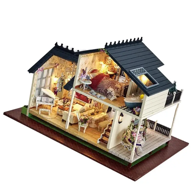 1PC DIY Provence Small House Miniature DIY House Adornment for Home Families Store
1PC DIY Provence Small House Miniature DIY House Adornment for Home Families Store