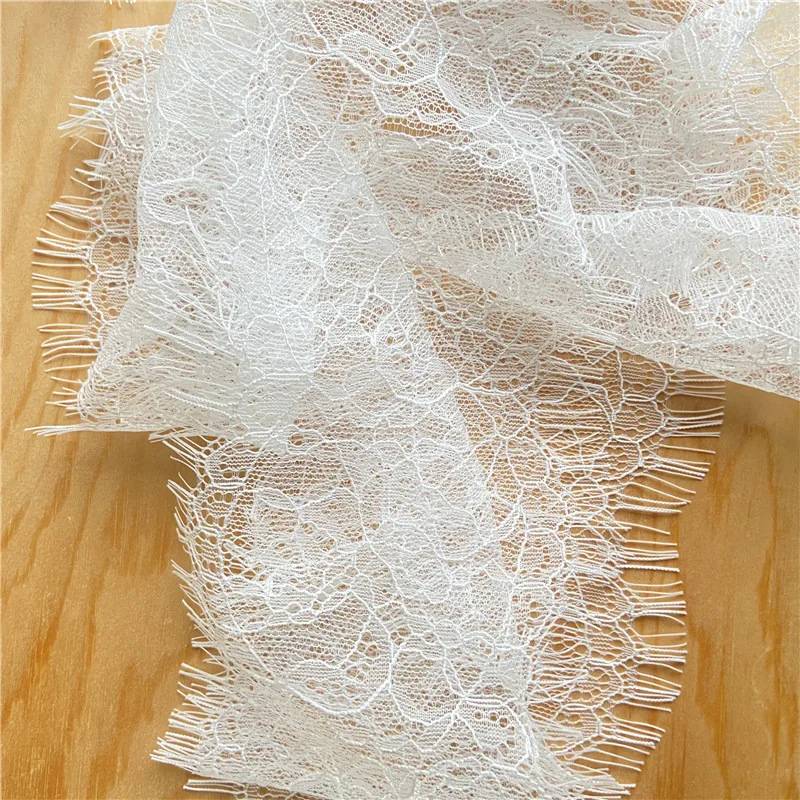 NEW STYLE White Eyelash Light 13CM Width Lace Trim
NEW STYLE White Eyelash Light 13CM Width Lace Trim