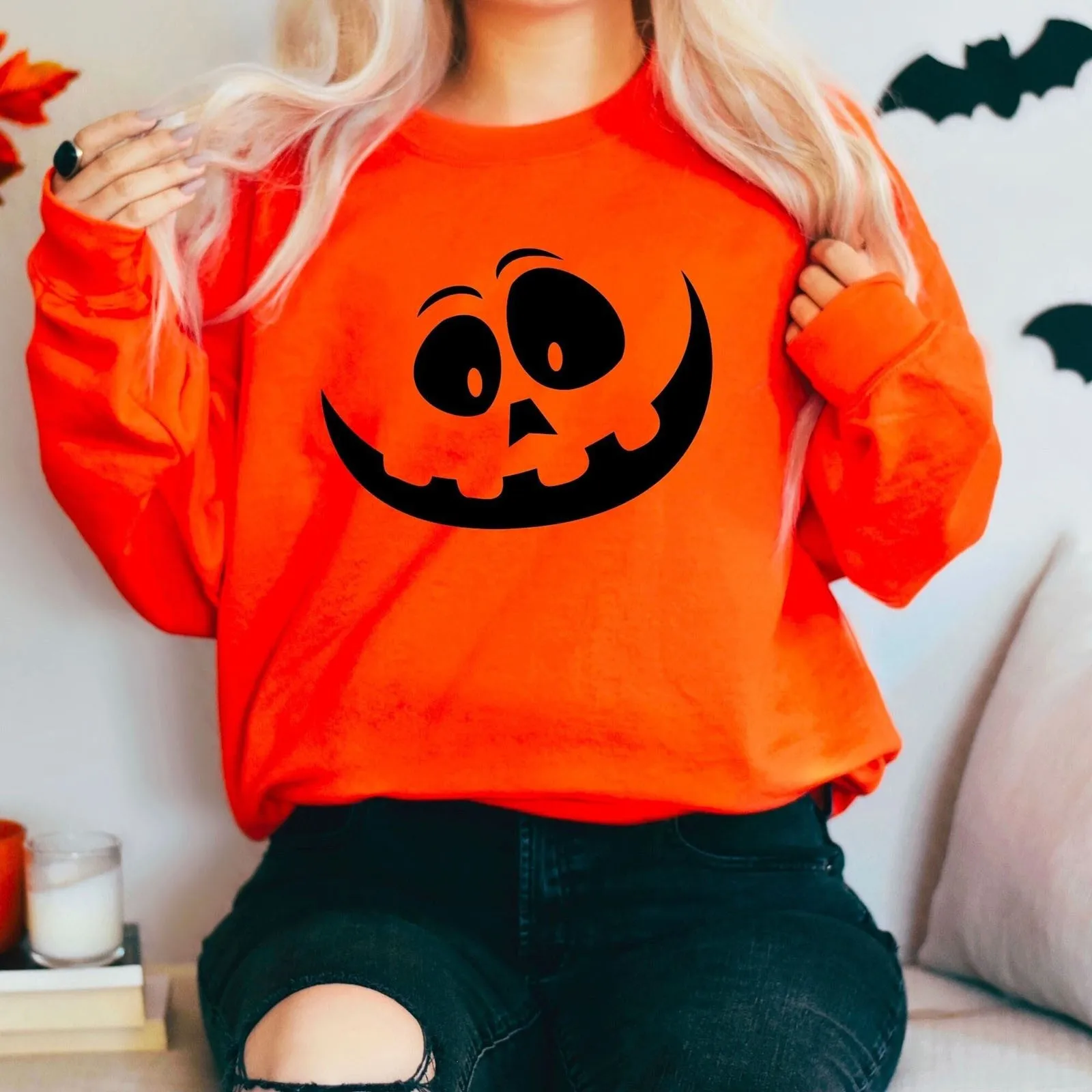 Womens Sweatshirts Pullover Ladies Women Halloween Hooded Print Round Neck Long Sleeve Sweatshirt Top Hoodies Sweatshirts Women
Womens Sweatshirts Pullover Ladies Women Halloween Hooded Print Round Neck Long Sleeve Sweatshirt Top Hoodies Sweatshirts Women