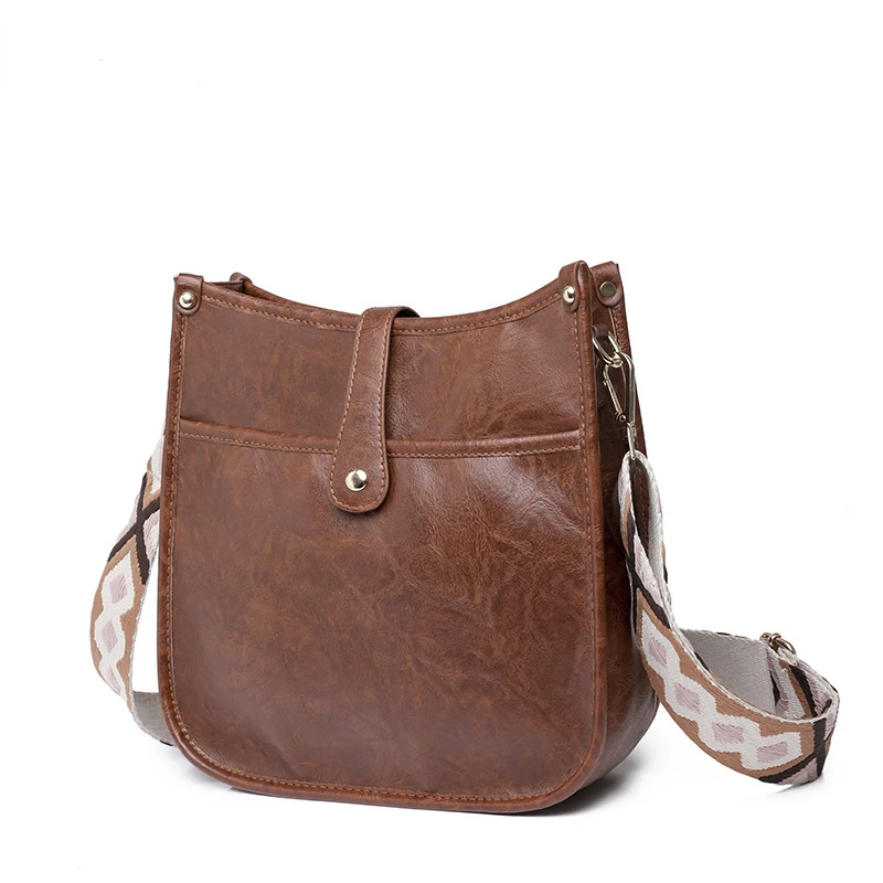 Vintage Women PU Leather Crossbody Handbag Fashion Strap Shoulder Messenger Female Casual Bag Solid for Travel Daily Handbags
Vintage Women PU Leather Crossbody Handbag Fashion Strap Shoulder Messenger Female Casual Bag Solid for Travel Daily Handbags