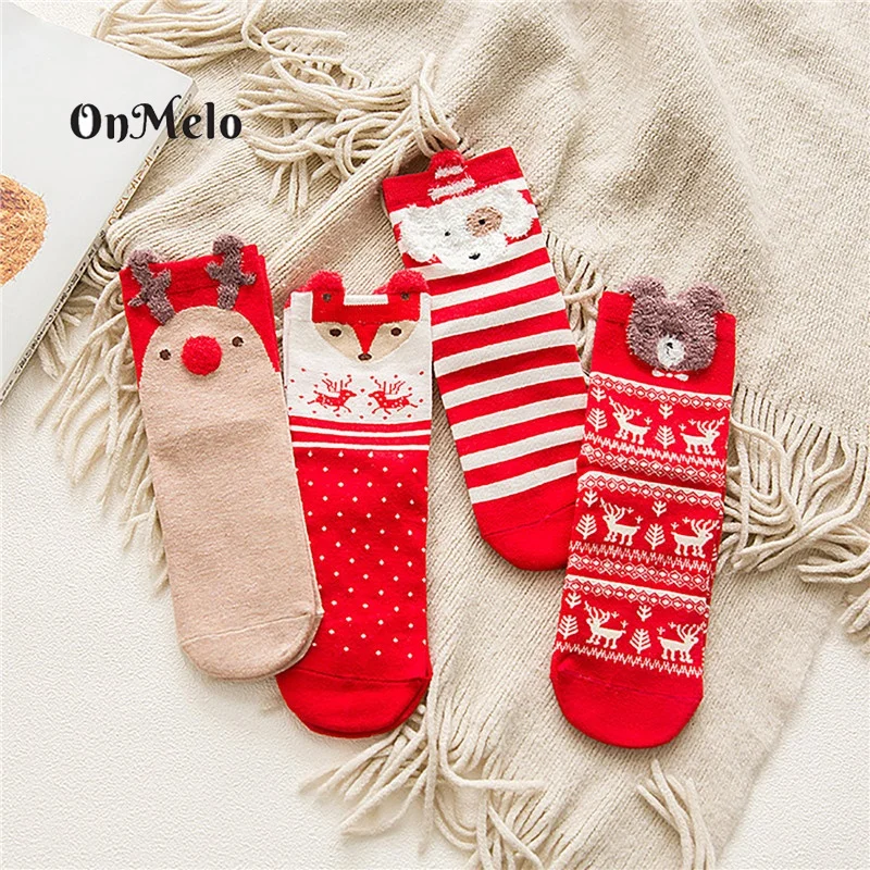 OnMelo Christmas Cotton Socks Christmas Decoration Cute Cartoon Animals Home Ornaments Xmas Gifts Navidad Natal New Year Socks
OnMelo Christmas Cotton Socks Christmas Decoration Cute Cartoon Animals Home Ornaments Xmas Gifts Navidad Natal New Year Socks