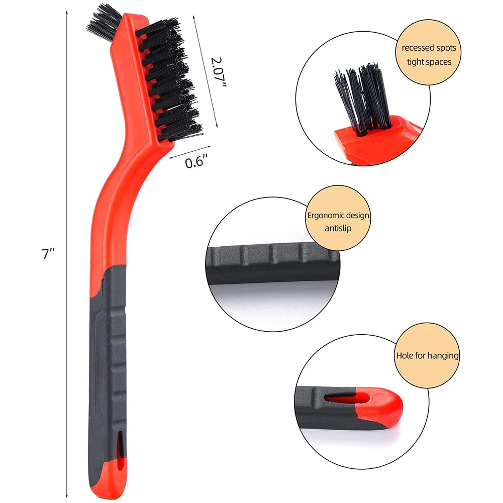 6pcs/set Mini Metal Remove Rust Brushes Brass Cleaning Brushes Polishing Metal Brushes Cleaning Tools Home Kits Wire Brush
6pcs/set Mini Metal Remove Rust Brushes Brass Cleaning Brushes Polishing Metal Brushes Cleaning Tools Home Kits Wire Brush