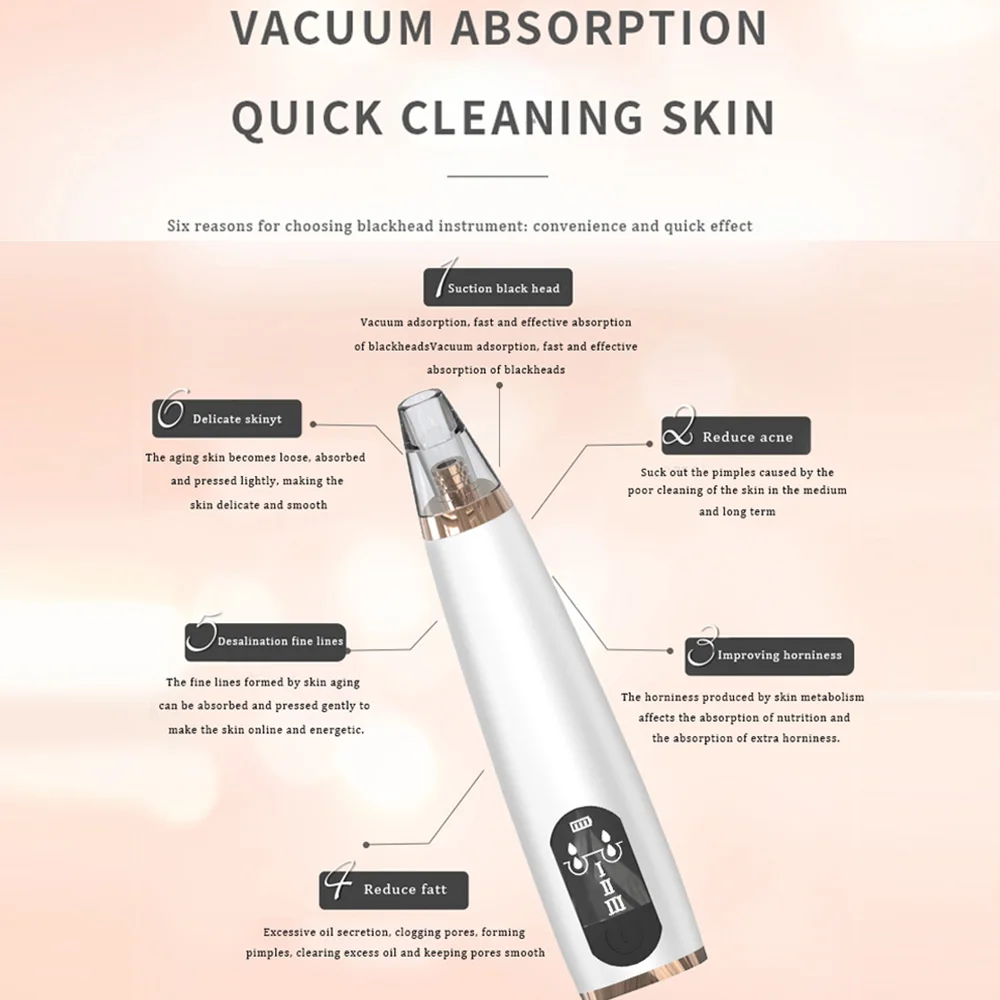 Blackhead Removers Facial Massagers From The Face Nose Blackhead Removers Suction Black Dots Cleaning Blackheads Skin Care Tools
Blackhead Removers Facial Massagers From The Face Nose Blackhead Removers Suction Black Dots Cleaning Blackheads Skin Care Tools