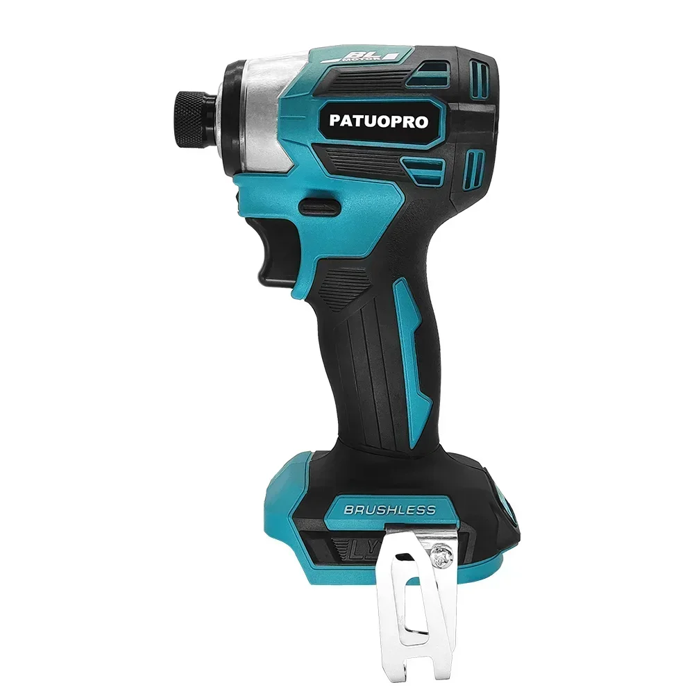 Аккумуляторный бесщеточный шуруповерт PATUOPRO 1/4", 5 скоростей, для аккумулятора Makita 18 В
Аккумуляторный бесщеточный шуруповерт PATUOPRO 1/4", 5 скоростей, для аккумулятора Makita 18 В