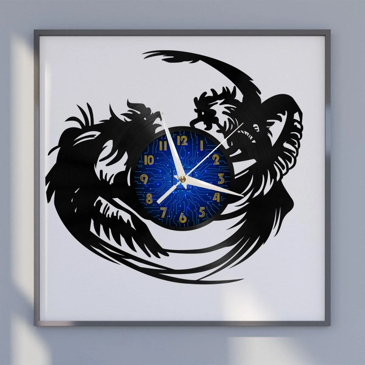 Battle Eagle Vinyl Wall Clock, Vinyl Record LED Clock Wall Art Black 12 Inch for Living Room Bedroom
Battle Eagle Vinyl Wall Clock, Vinyl Record LED Clock Wall Art Black 12 Inch for Living Room Bedroom