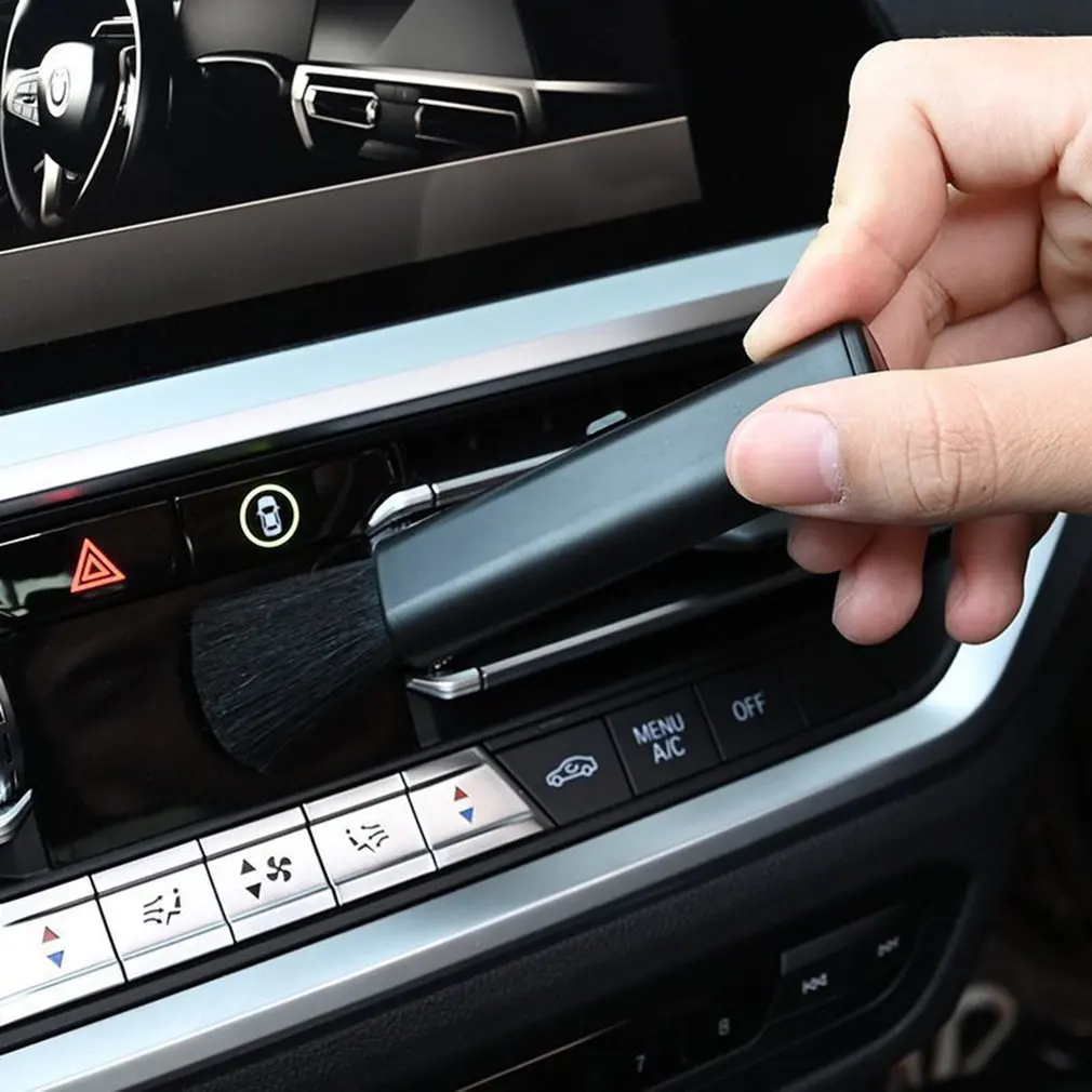 Car Conditioning Air Outlet Brush Retractable Cleaning Brush Computer Keyboard Cleaning Plastic Small Soft Brush
Car Conditioning Air Outlet Brush Retractable Cleaning Brush Computer Keyboard Cleaning Plastic Small Soft Brush
