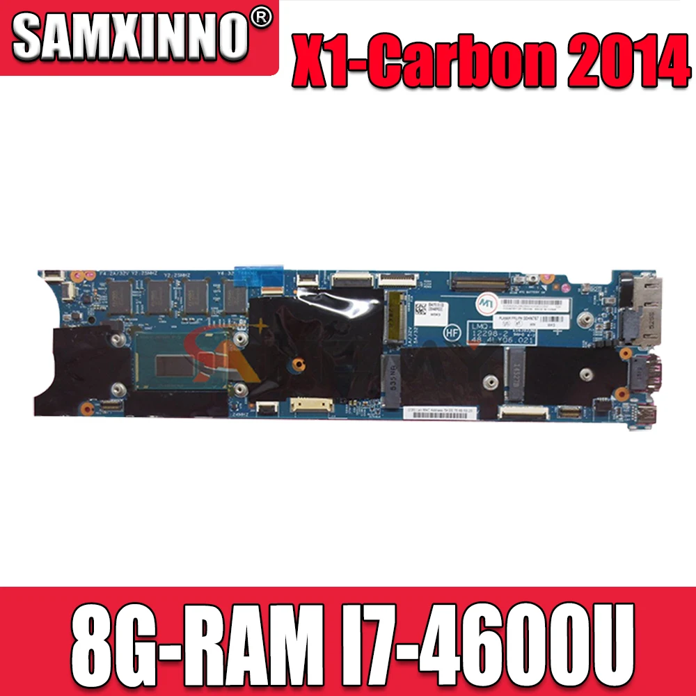Материнская плата для ноутбука Akemy 12298-2 для Lenovo Thinkpad X1-Carbon 2014, оригинальная материнская плата, 8 ГБ ОЗУ
Материнская плата для ноутбука Akemy 12298-2 для Lenovo Thinkpad X1-Carbon 2014, оригинальная материнская плата, 8 ГБ ОЗУ