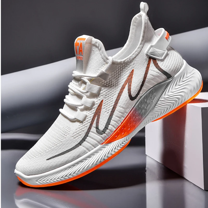 Sports Shoes Men's Non-Slip Comfortable Sneakers Flying Woven Breathable Man Training Outdoor Flat Shoes Tennis Sapato Masculino
Sports Shoes Men's Non-Slip Comfortable Sneakers Flying Woven Breathable Man Training Outdoor Flat Shoes Tennis Sapato Masculino