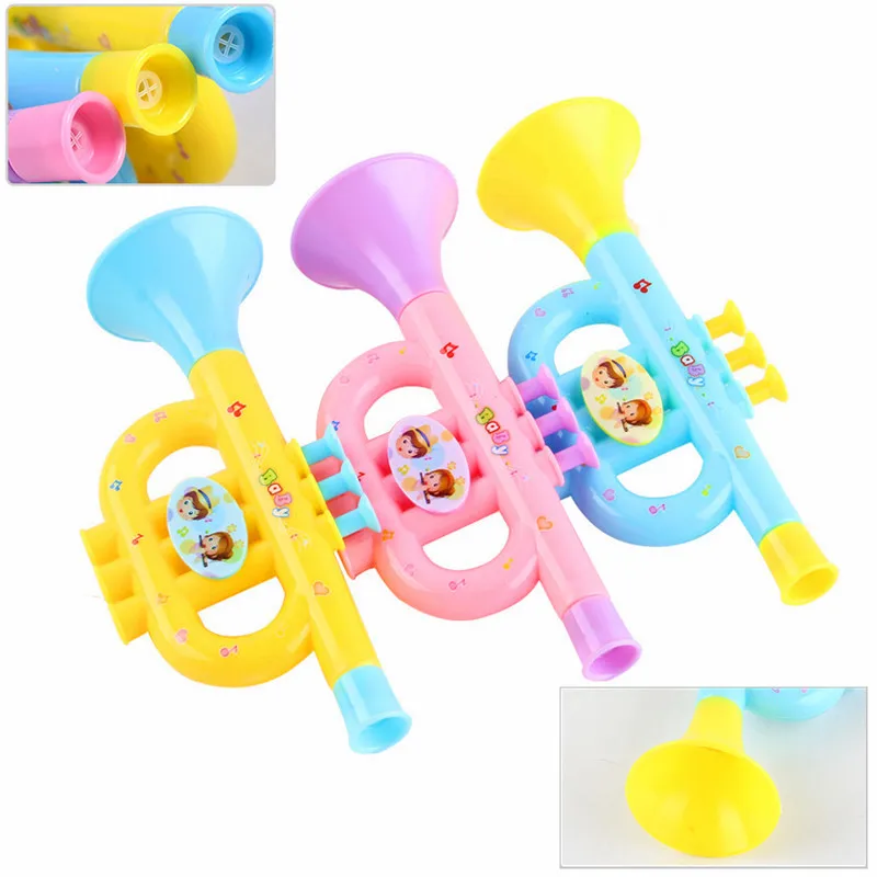 1Pc Random Color Baby Music Toys Early Education Toy Colorful Baby Music Toys Trumpet Musical Instruments for Kids Children Gift 
1Pc Random Color Baby Music Toys Early Education Toy Colorful Baby Music Toys Trumpet Musical Instruments for Kids Children Gift