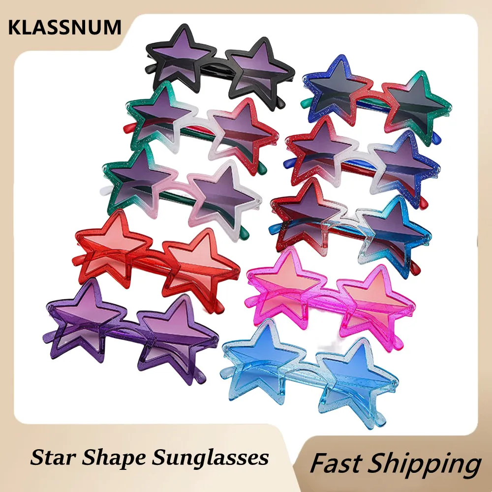 KLASSNUM Star Shape Sunglasses Shining Sun Glasses Vintage Pentagram Sunglasses For Women Outdoor Summer Beach Eyewear UV400
KLASSNUM Star Shape Sunglasses Shining Sun Glasses Vintage Pentagram Sunglasses For Women Outdoor Summer Beach Eyewear UV400