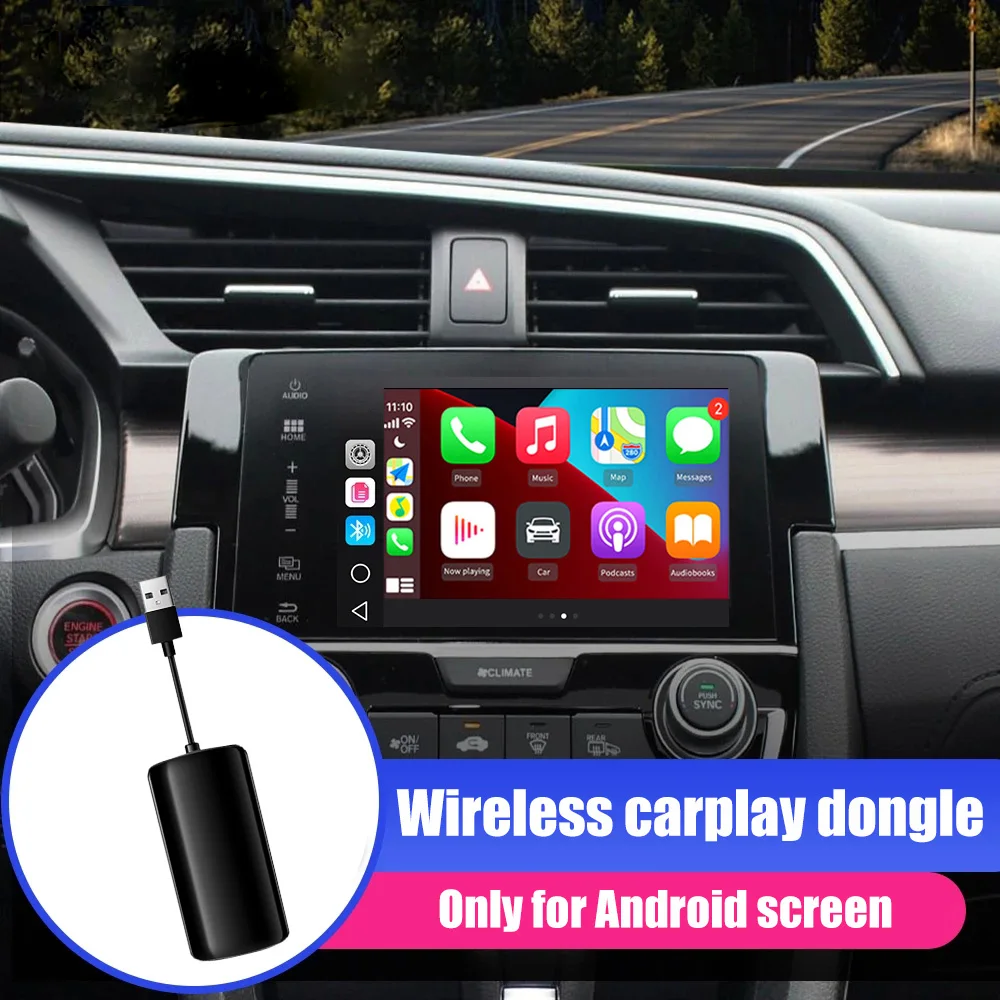 Новый беспроводной ключ CarPlay USB Android автомобильный навигационный плеер смарт-ссылка аксессуары для Carplay Мультимедийный адаптер зеркального ...
Новый беспроводной ключ CarPlay USB Android автомобильный навигационный плеер смарт-ссылка аксессуары для Carplay Мультимедийный адаптер зеркального ...