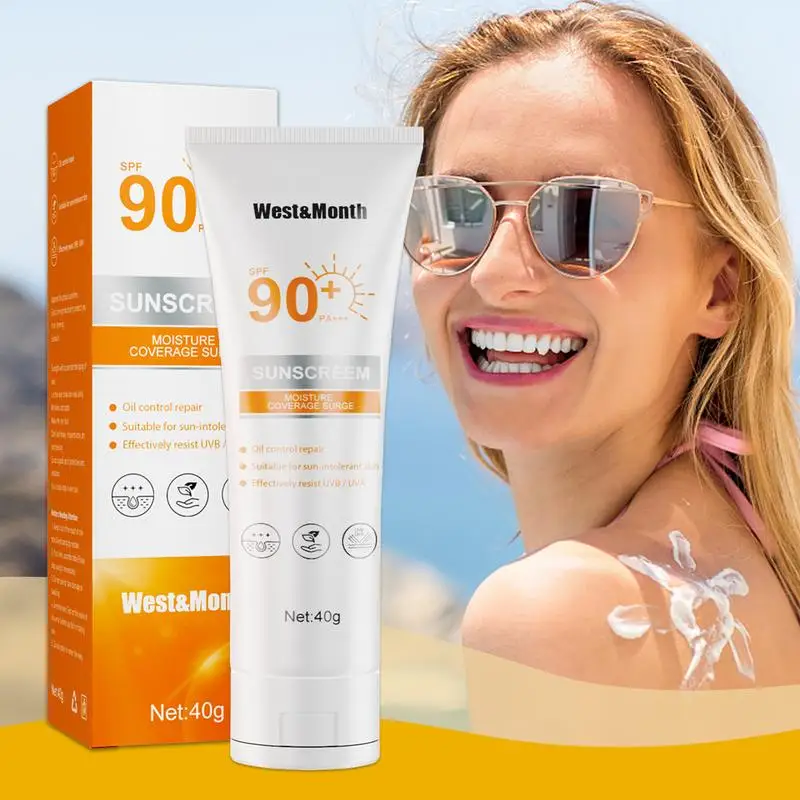 Whitening Sun Cream Facial Body Sunscreen Sunblock Skin Protective Cream Anti-Aging Oil-control Moisturizing SPF 90 Face 1pcs
Whitening Sun Cream Facial Body Sunscreen Sunblock Skin Protective Cream Anti-Aging Oil-control Moisturizing SPF 90 Face 1pcs