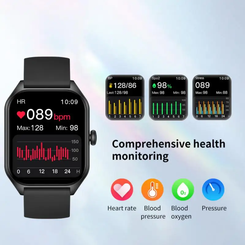 Sports Information Alert Smartwatch Blood Pressure Blood Oxygen Health Steel Band Monitoring Listening To Music H40 Smartwatch
Sports Information Alert Smartwatch Blood Pressure Blood Oxygen Health Steel Band Monitoring Listening To Music H40 Smartwatch