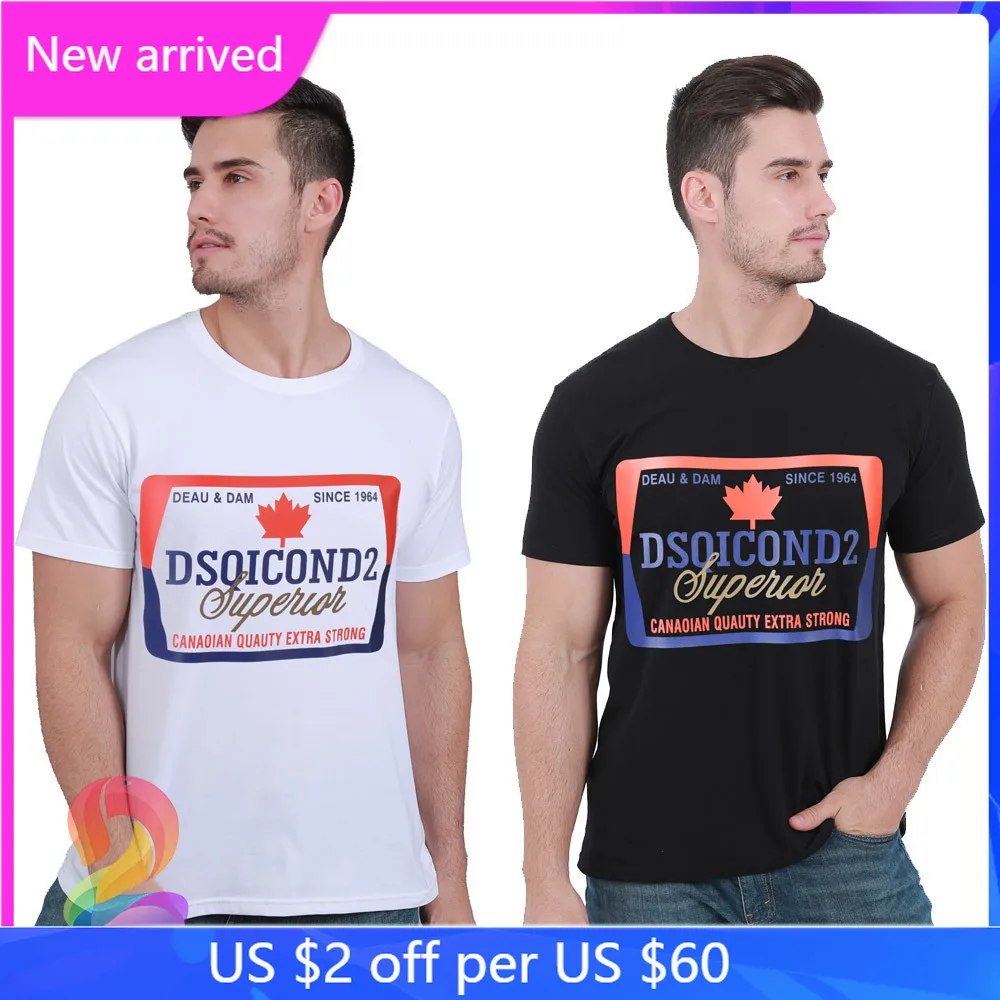 Fashion DSQICOND2 Men's Tshirts with Logo Printed Multicolor Cotton Crew Neck Tee DSQ2 Oversized Tshirt
Fashion DSQICOND2 Men's Tshirts with Logo Printed Multicolor Cotton Crew Neck Tee DSQ2 Oversized Tshirt