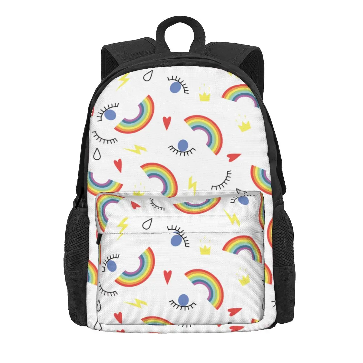 Eyelash Cartoon Women Backpack Mochila 3D Children School Bag Rainbows Computer Backpack Kids Large Capacity Shoulder Bag
Eyelash Cartoon Women Backpack Mochila 3D Children School Bag Rainbows Computer Backpack Kids Large Capacity Shoulder Bag