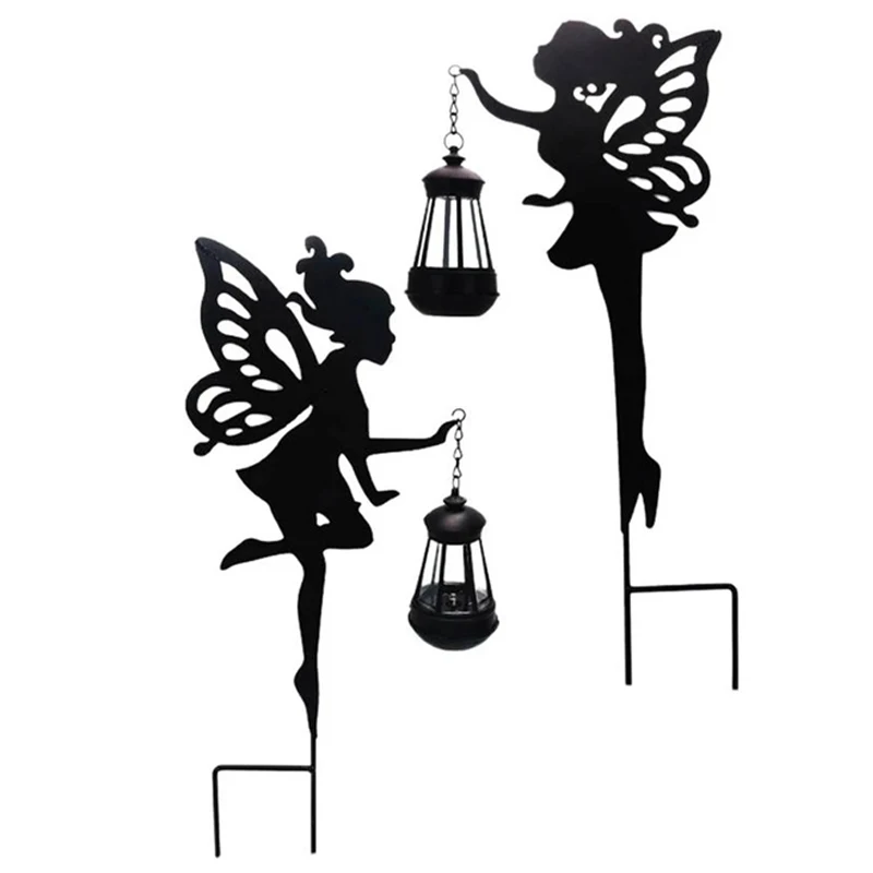 HOT-Metal Lovely Fairy Solar Light Outdoor Plastic Garden Light Wrought Iron Flower Fairy Lantern Inserted Garden
HOT-Metal Lovely Fairy Solar Light Outdoor Plastic Garden Light Wrought Iron Flower Fairy Lantern Inserted Garden
