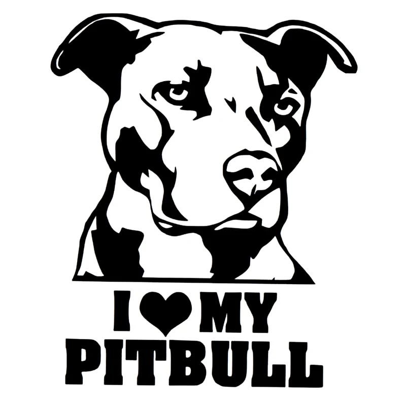 F524# I Love My Pitbull Sticker on The Car Vinyl Decal Waterproof Decoration Car Stickers
F524# I Love My Pitbull Sticker on The Car Vinyl Decal Waterproof Decoration Car Stickers